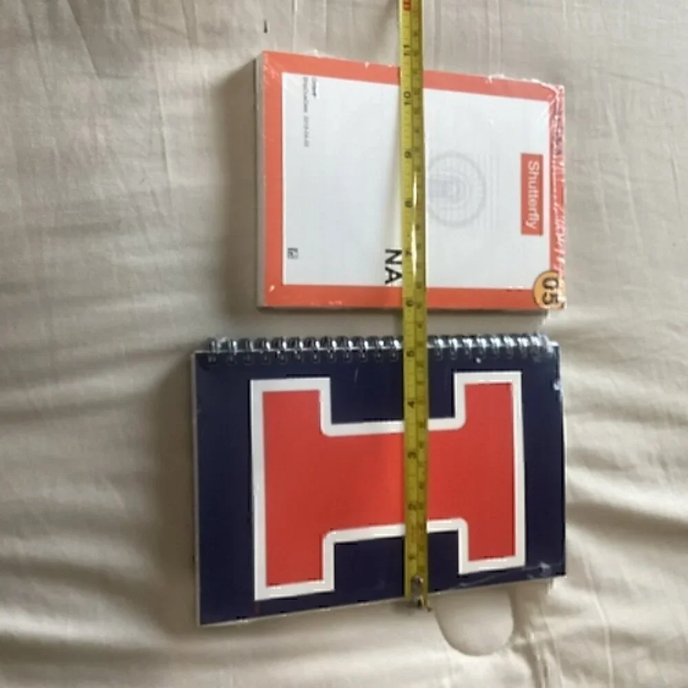 Illinois Fighting Illini  Notebooks new in packages. University of Illinois